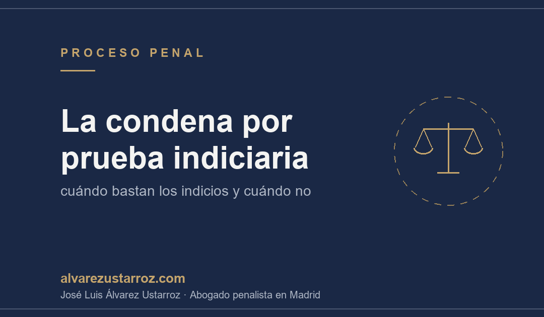 La condena por prueba indiciaria